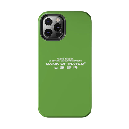 Bank Of Mateo Phone case