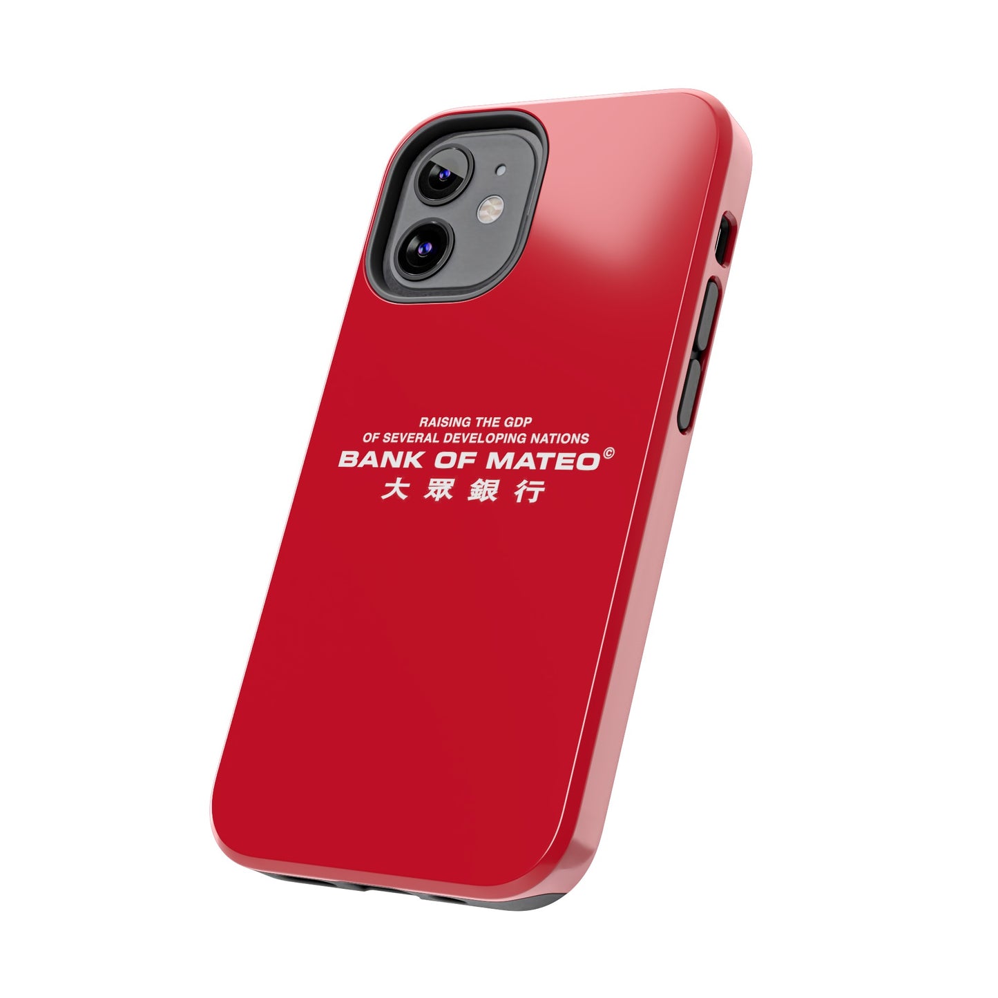 Bank Of Mateo Phone case Red