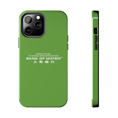 Bank Of Mateo Phone case