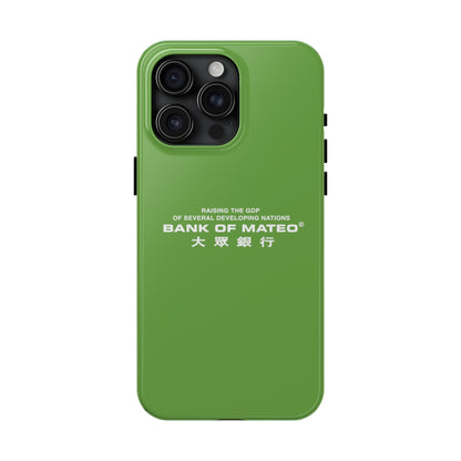 Bank Of Mateo Phone case