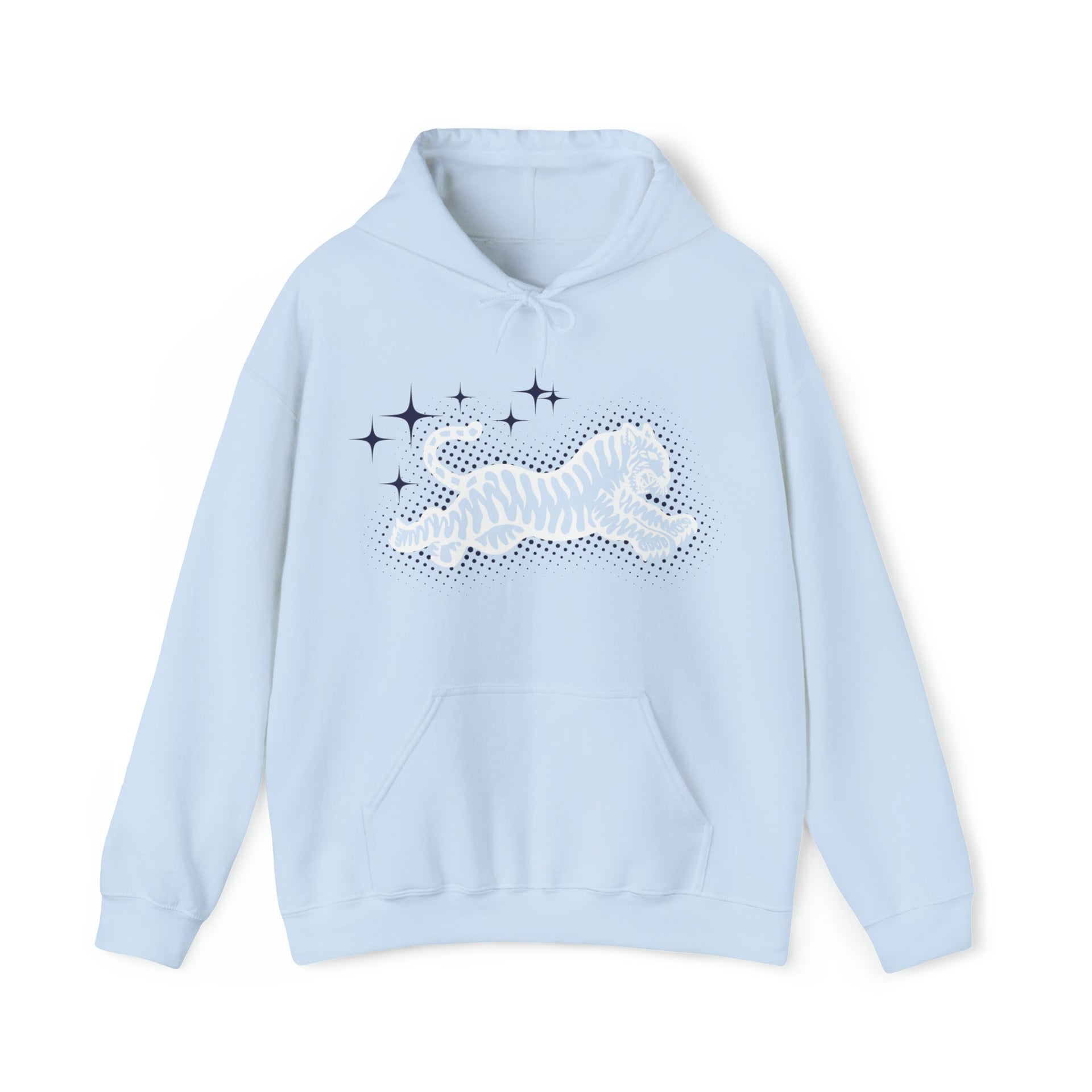 17+ Light Blue Graphic Hoodie