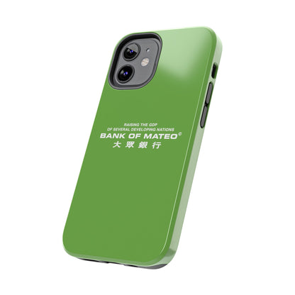 Bank Of Mateo Phone case