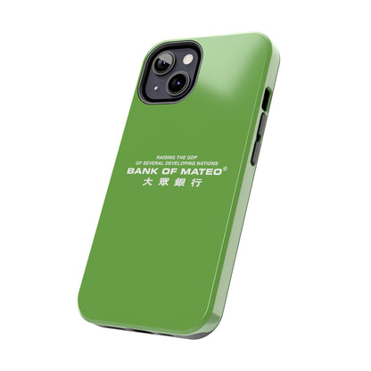 Bank Of Mateo Phone case