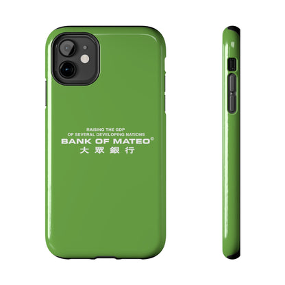 Bank Of Mateo Phone case