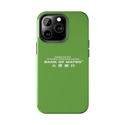 Bank Of Mateo Phone case