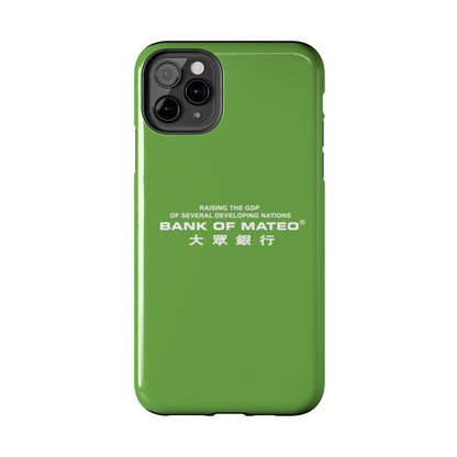 Bank Of Mateo Phone case