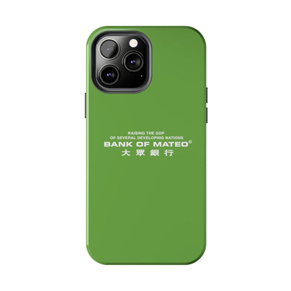 Bank Of Mateo Phone case