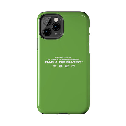 Bank Of Mateo Phone case