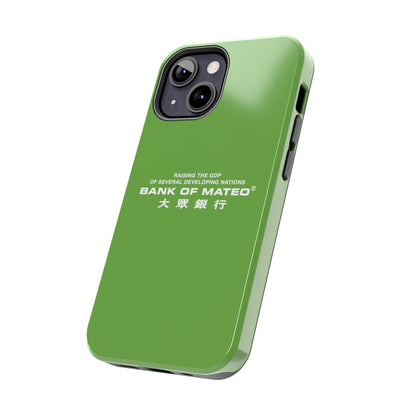 Bank Of Mateo Phone case