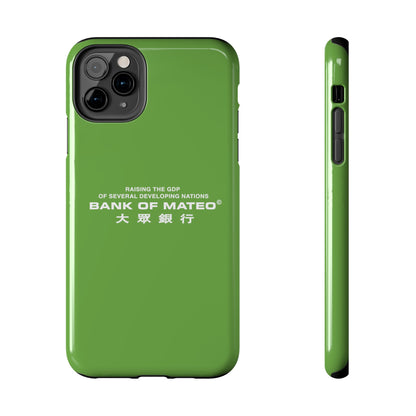 Bank Of Mateo Phone case