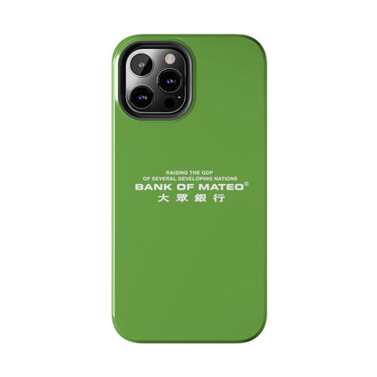 Bank Of Mateo Phone case